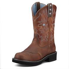 Cowboystiefel Probaby Ariat Braun