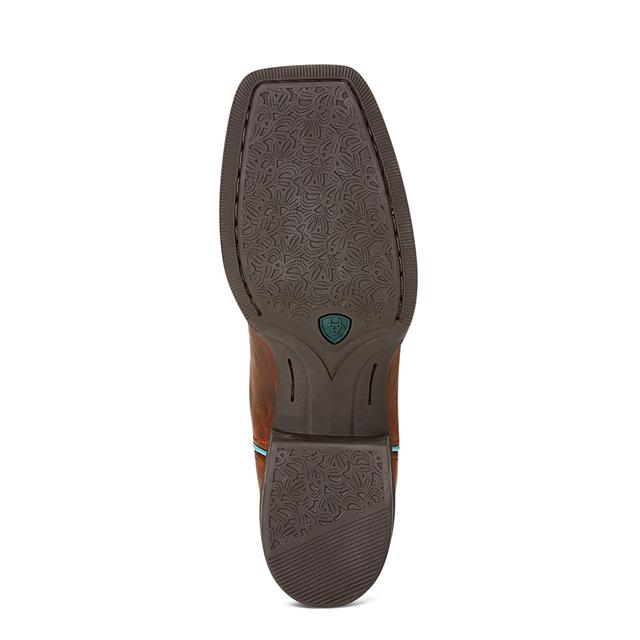 Cowboystiefel Round Up Ryder Ariat Braun