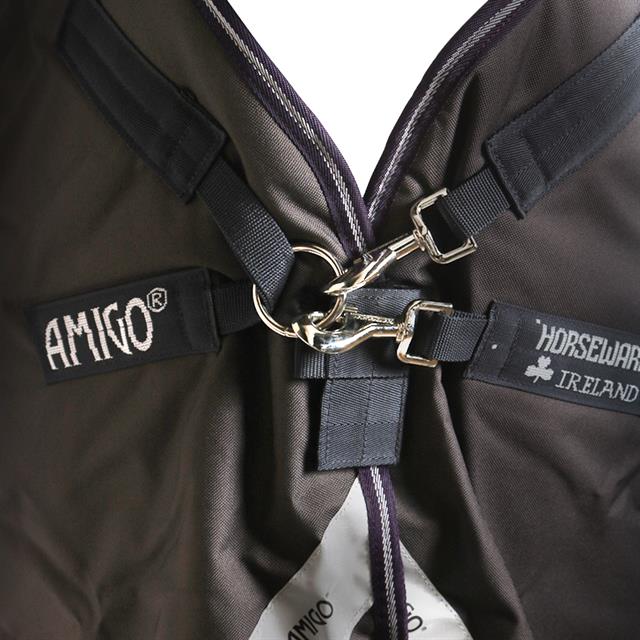 Decke Amigo Bravo 1200D Wug 250gr Horseware Grau-Lila