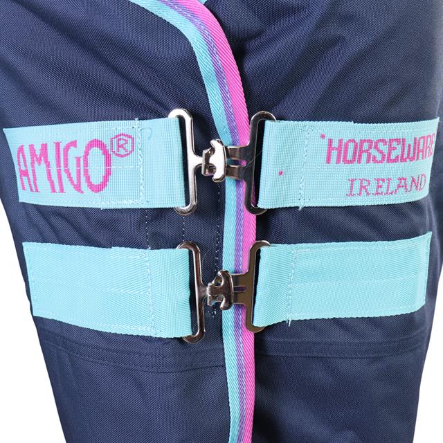 Decke Amigo Hero 900 Pony 0g Horseware Dunkelblau-Blau
