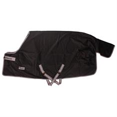 Decke Anniversary Turnout Stay-Dry 150g Bucas Schwarz-Silber