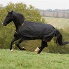 Decke Irish Turnout 50gr Bucas Schwarz-Gold