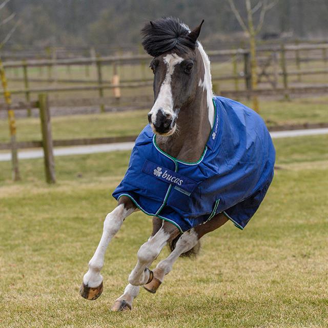 Decke Smartex Turnout Rain Pony 0gr Bucas Blau