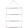 Deckenwandhalterung Chrome BR Silber