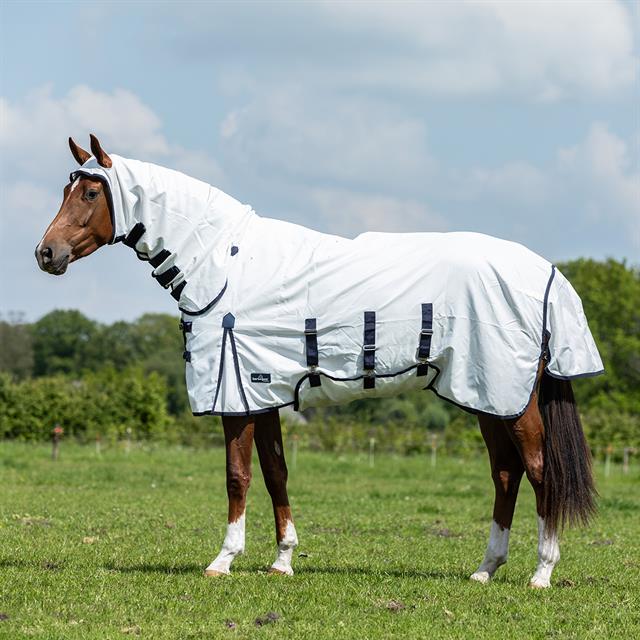 Ekzemerdecke Sweet Itch Full Neck Horsegear Weiß