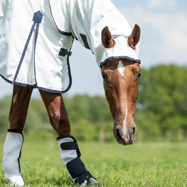 Ekzemerdecke Sweet Itch Full Neck Horsegear Weiß