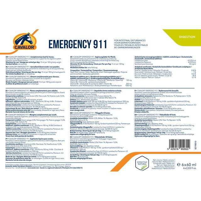 Emergency 911 6er-Pack Cavalor Sonstige