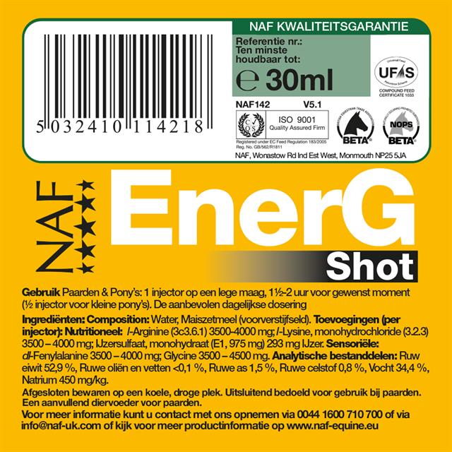 EnerG Shot 3-Pack NAF Sonstige