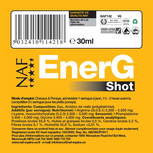 EnerG Shot 3-Pack NAF Sonstige