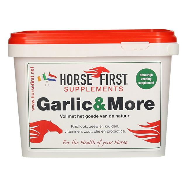 Ergänzungsfuttermittel Garlic & More Horse First Divers