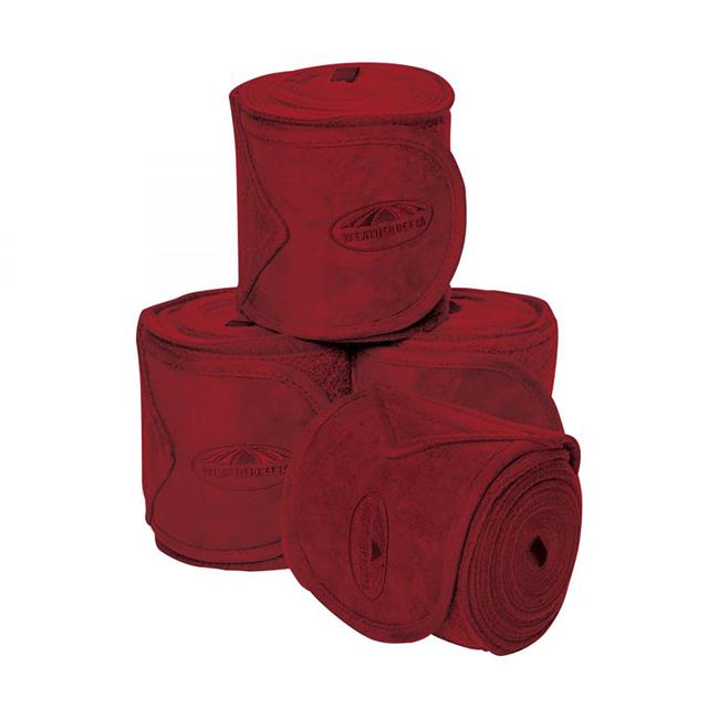 Fleecebandages WeatherBeeta Dunkelrot