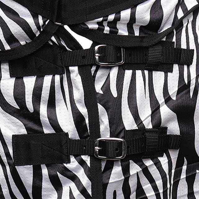 Fliegendecke Athletic Zebra mit Halsteil 2.0 Epplejeck Zebra