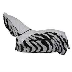 Fliegendecke Buzz-Off Rain Zebra Full Neck Bucas Zebra