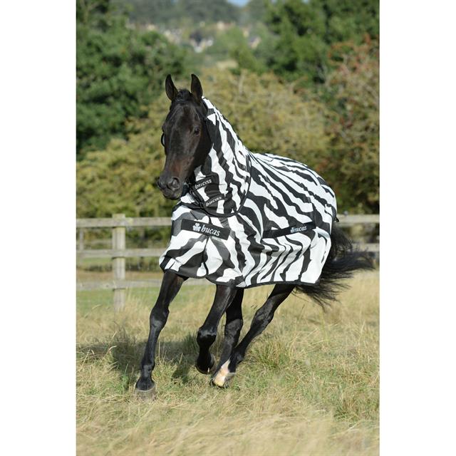 Fliegendecke Buzz-Off Zebra Full Neck Bucas Zebra