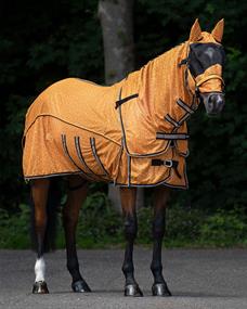 Fliegendecke Combo Collection mit Halsteil und Fliegenmaske QHP