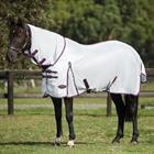 Fliegendecke ComFiTec Essential Mesh II Combo Neck WeatherBeeta Weiß-Dunkellila