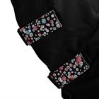 Fliegendecke EJLes Fleurs Epplejeck Schwarz