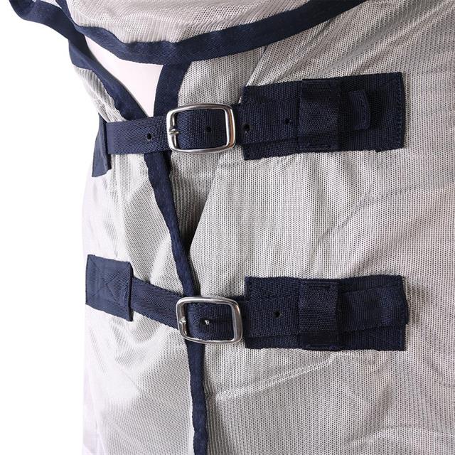 Fliegendecke EJSummertime Full Neck Epplejeck Grau-Blau
