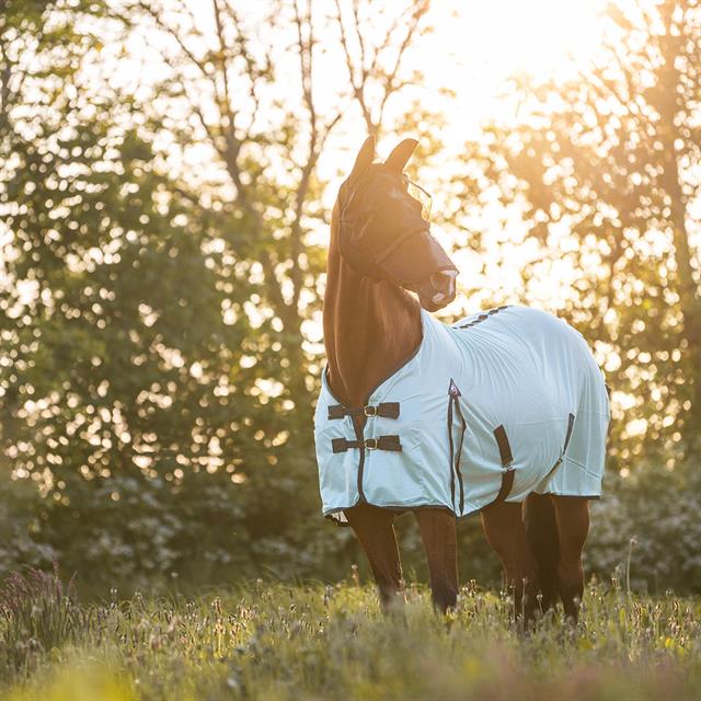 Fliegendecke EJSummertime Full Neck Epplejeck Grau-Blau