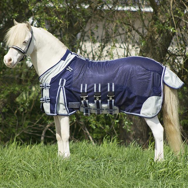 Fliegendecke Falabella QHP Blau