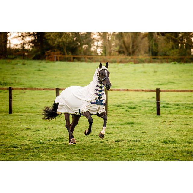 Fliegendecke Horseware Amigo Ripstop Hoody Gebrochenes Weiß