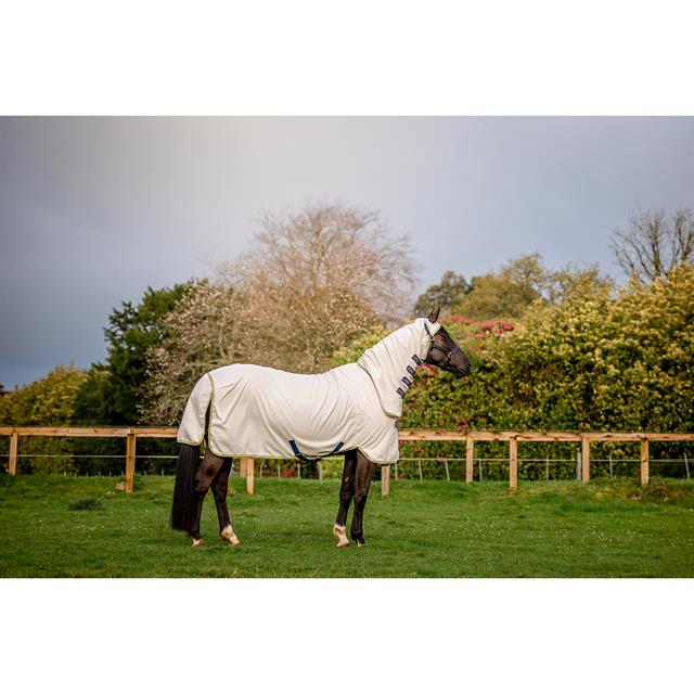 Fliegendecke Horseware Amigo Ripstop Hoody Gebrochenes Weiß