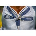 Fliegendecke Horseware Rambo Protector Silber-Blau