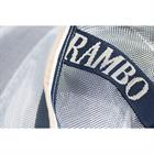 Fliegendecke Horseware Rambo Protector Silber-Blau
