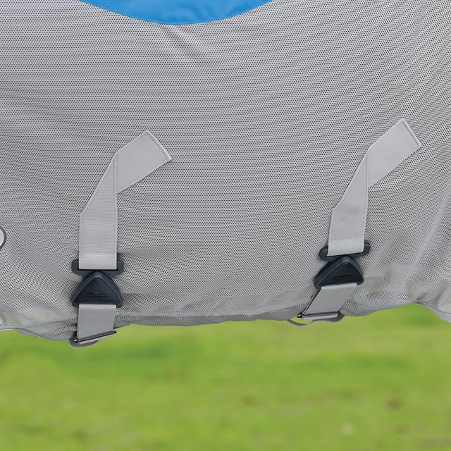 Fliegendecke mit Halsteil ComFiTec Dual Shield WeatherBeeta Blau-Grau