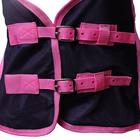 Fliegendecke mit Halsteil Junior 2.0 Epplejeck Dunkelblau-Pink