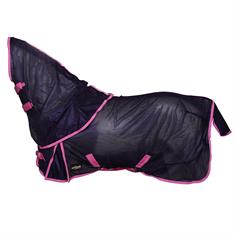 Fliegendecke mit Halsteil Junior 2.0 Epplejeck Dunkelblau-Pink