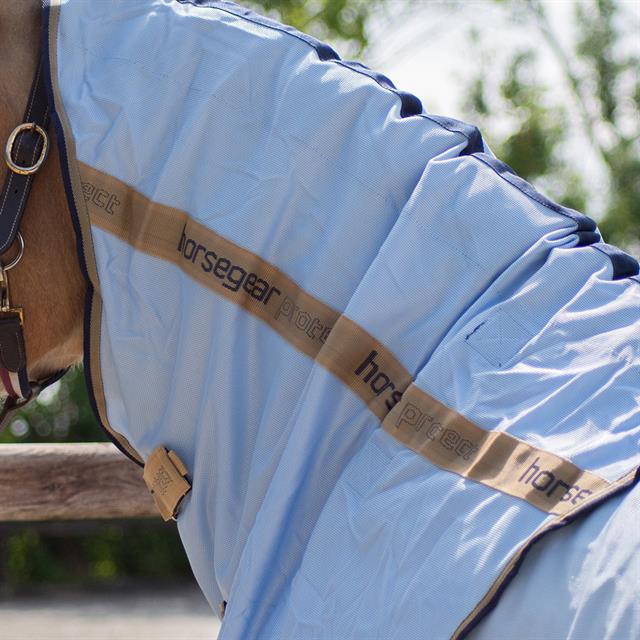 Fliegendecke Protect HORSEGEAR Blau-Dunkelblau