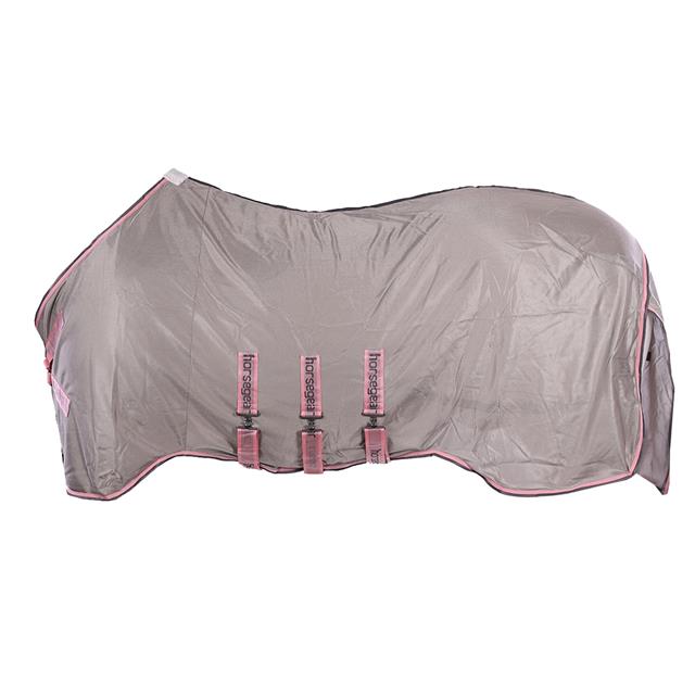 Fliegendecke Protect HORSEGEAR Hellgrau-Pink