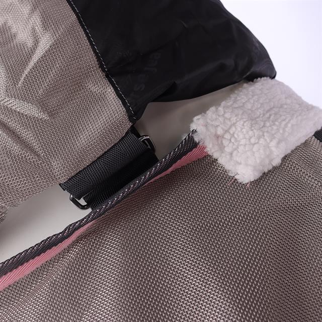 Fliegendecke Protect HORSEGEAR Hellgrau-Pink