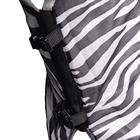 Fliegendecke Zebra mit Hals 2.0 Epplejeck Schwarz-Weiß