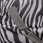 Fliegendecke Zebra mit Hals 2.0 Epplejeck Schwarz-Weiß