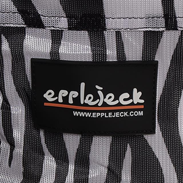 Fliegendecke Zebra mit Hals 2.0 Epplejeck Schwarz-Weiß