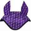 Fliegenhaube Halloween Skelett QHP Lila