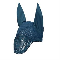 Fliegenhaube HGVelvet Dapple Horsegear Dunkeltürkis