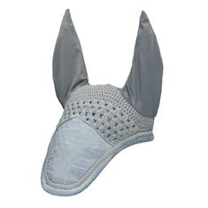 Fliegenhaube HGVelvet Dot Horsegear Hellblau