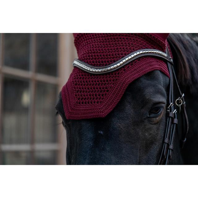 Fliegenhaube Kentucky Wellington Soundless Dunkelrot