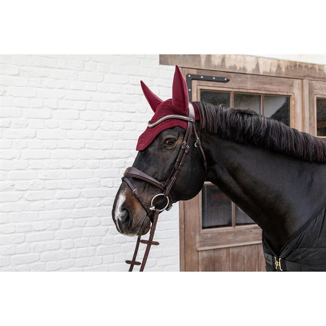 Fliegenhaube Kentucky Wellington Soundless Dunkelrot