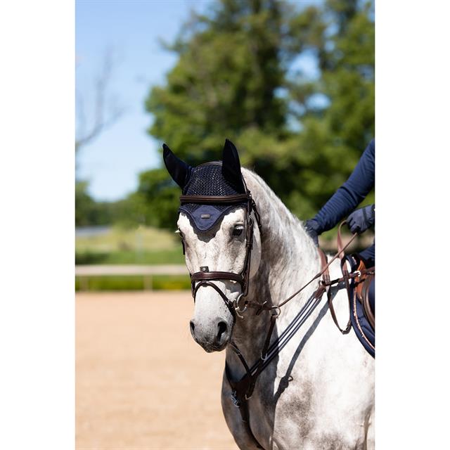Fliegenhaube Modern Lagoon Blush Equestrian Stockholm Dunkelblau