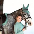 Fliegenhaube Modern Mint Green Equestrian Stockholm Hellgrün