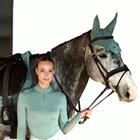 Fliegenhaube Modern Mint Green Equestrian Stockholm Hellgrün