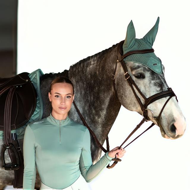 Fliegenhaube Modern Mint Green Equestrian Stockholm Hellgrün