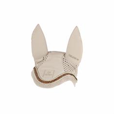 Fliegenhaube Platinum Faux Leather Jewel Shetty Eskadron Hellbraun