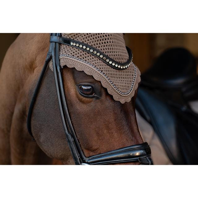 Fliegenhaube Platinum Pearls Eskadron Hellbraun