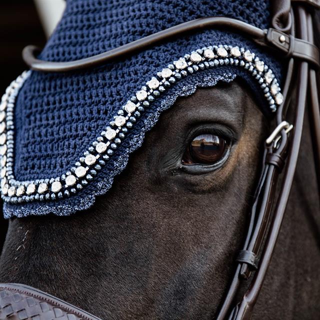 Fliegenhaube Wellington Big Stone&Pearl Kentucky Dunkelblau