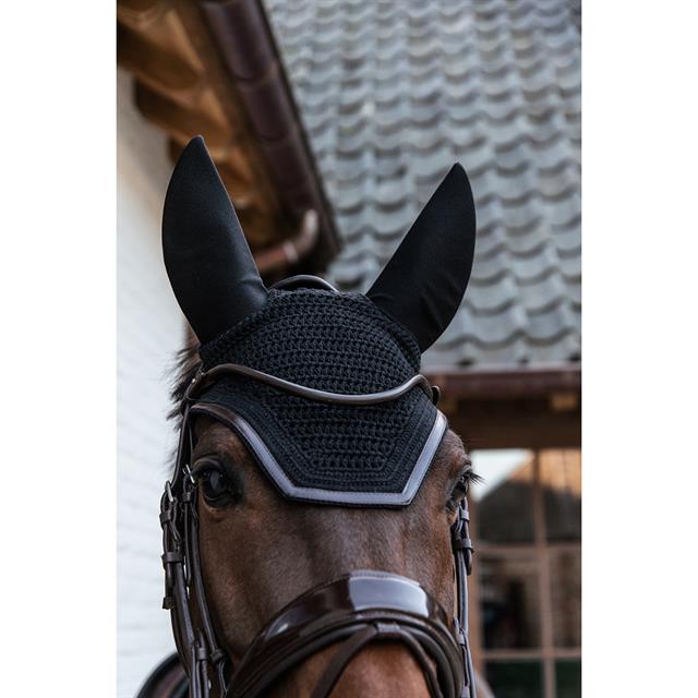 Fliegenhaube Wellington Leather Soundless Kentucky Schwarz